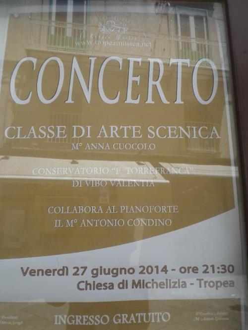 CONCERTO TROPEA MUSICA