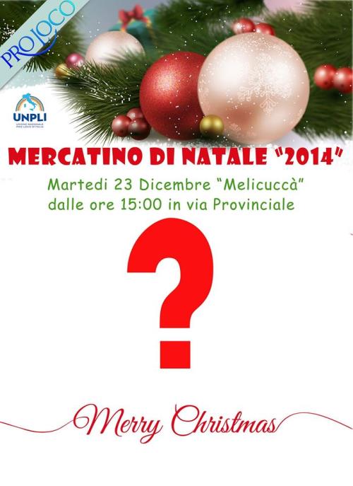 MERCATINO DI NATALE 2014