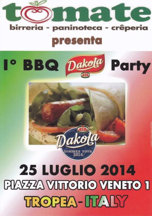 I° BBQ Dakota Party - Tomate Tropea