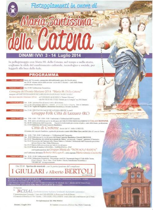 Festa Maria SS. Della Catena